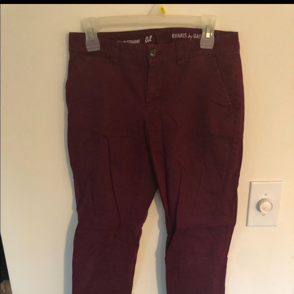 GAP Maroon Pants